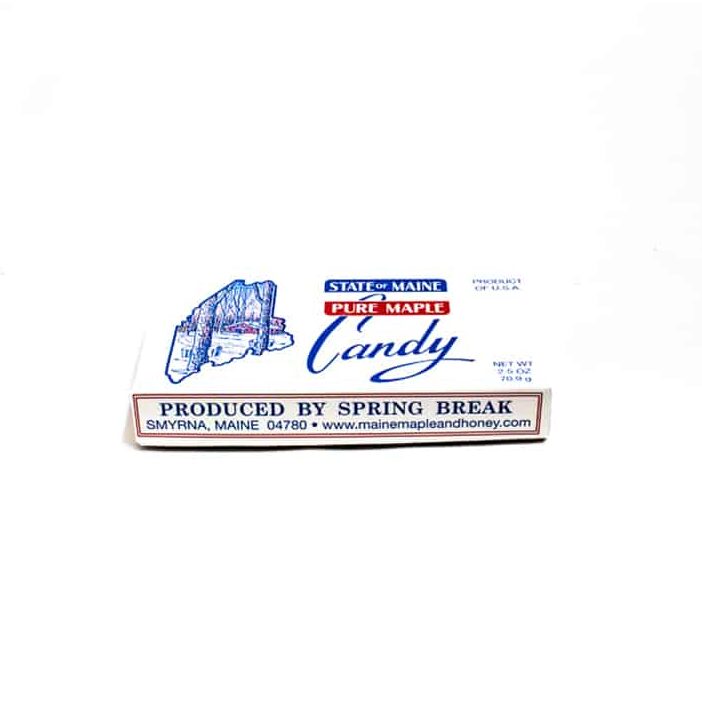 2.5 oz. State of Maine Maple Candy - Image 2